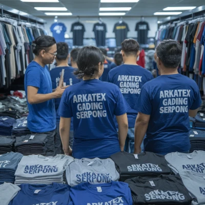 tim kaos sablon arkatex