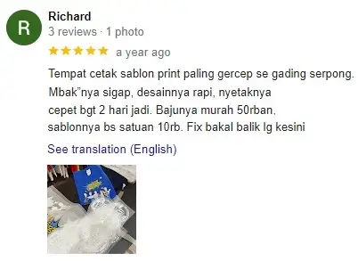 feedback desain kaos custom arkatex