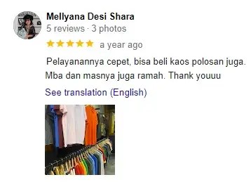 review pelanggan kaos polos custom