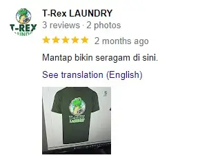 Ulasan kaos custom di Arkatex