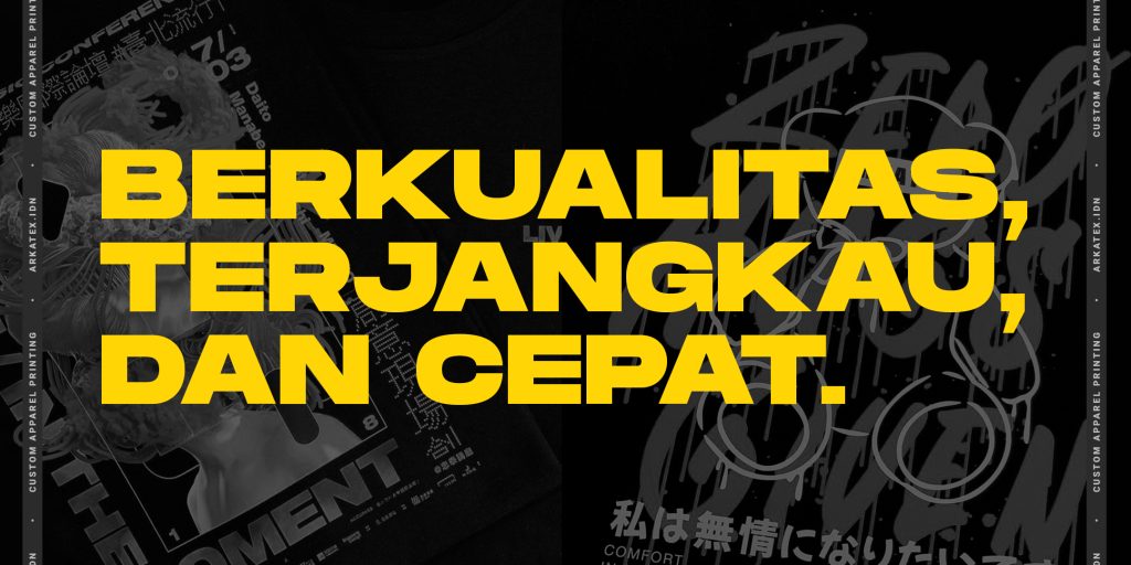 custom baju harga terjangkau